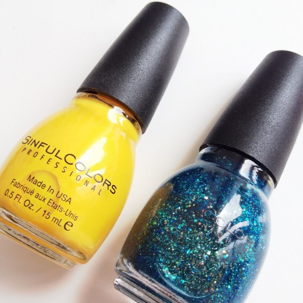 A gauche: LET'S ME #928 A droite: NAIL JUNKIE #927