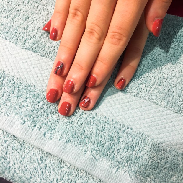 Beauty Week Monoprix Marble Nails