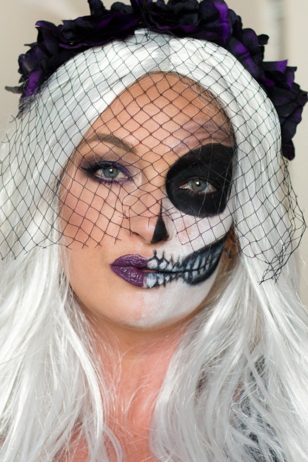 The Bride Of Death Halloween Makeup