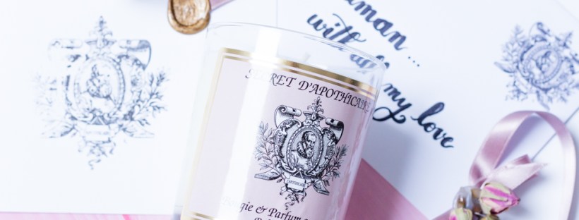 Secret D Apothicaire Bougie Palais Des Roses Fete Des Mers