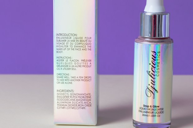 drop-and-glow-highlighter-djulicious-cosmetics-composition