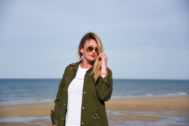 lifestyle-normandie-look-veste-militaire-rayban