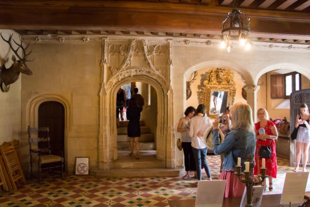 visite en famille chateau