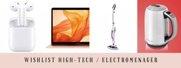 Ma wishlist high tech d'idées cadeaux pour noel