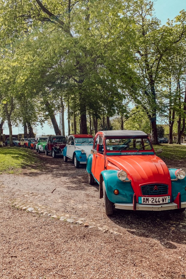 pèlerinage à notre dame de grace en normandie à 2cv
