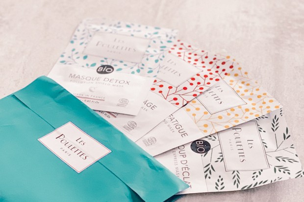 Les Poulettes Paris, je teste les nouveaux masques visage BIO