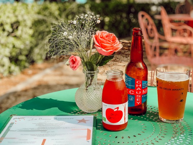La Bonne Aventure guinguette du Jardin Dior à Granville