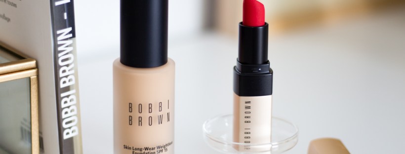 Découverte fond de teint et lipstick Bobbi Brown