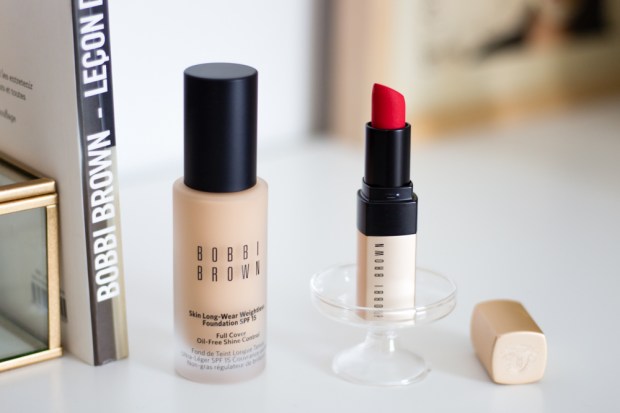 Découverte fond de teint et lipstick Bobbi Brown