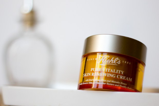 Mes premières impressions sur la Pure Vitality Skin Renewing Cream Kiehl's
