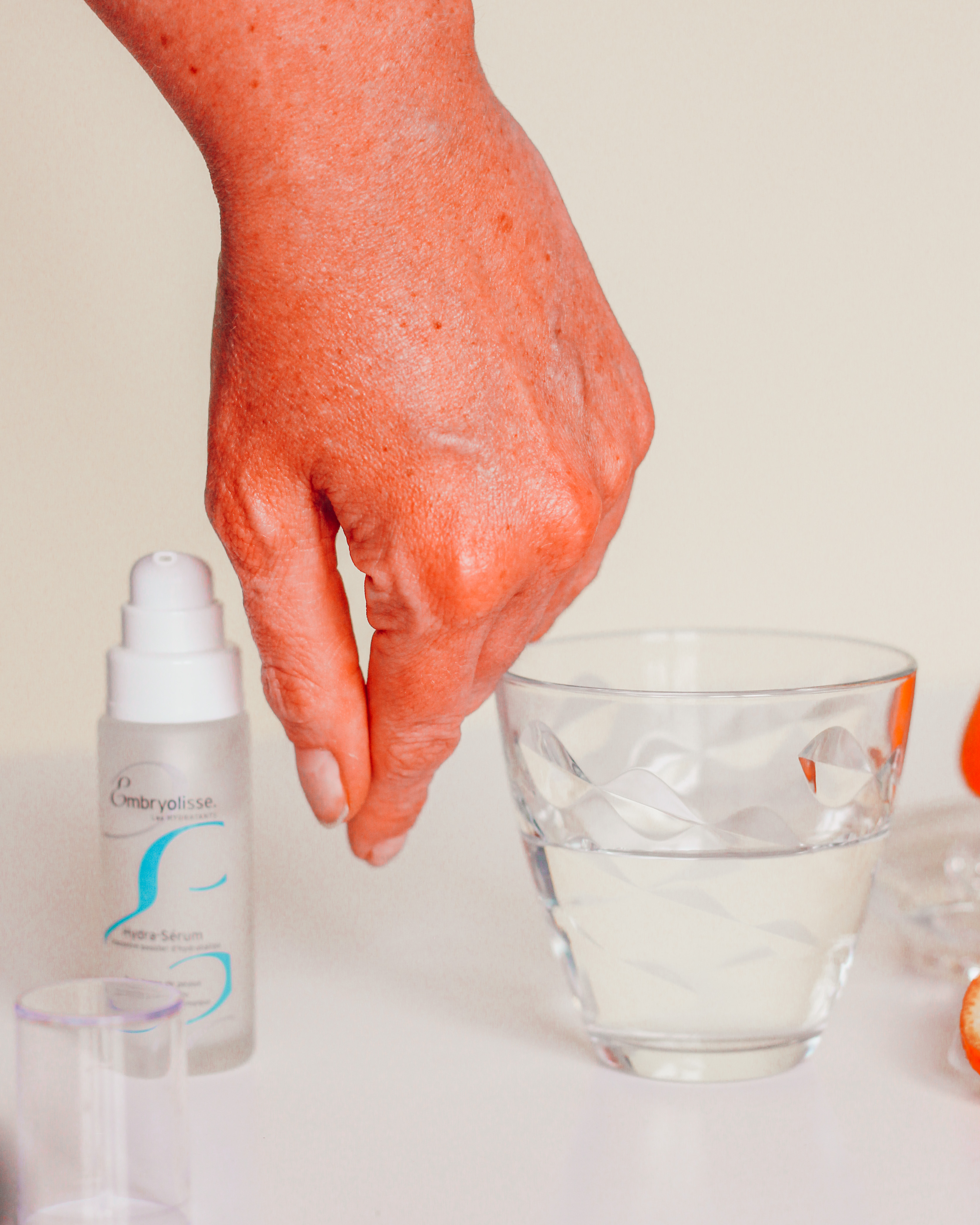 Hydra Serum Embryolisse resultats sur la peau