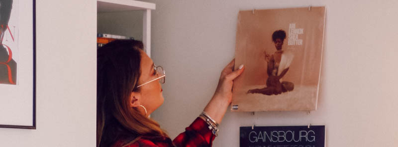 Décoration des murs avec vinyles grâce au Vinyl Waller