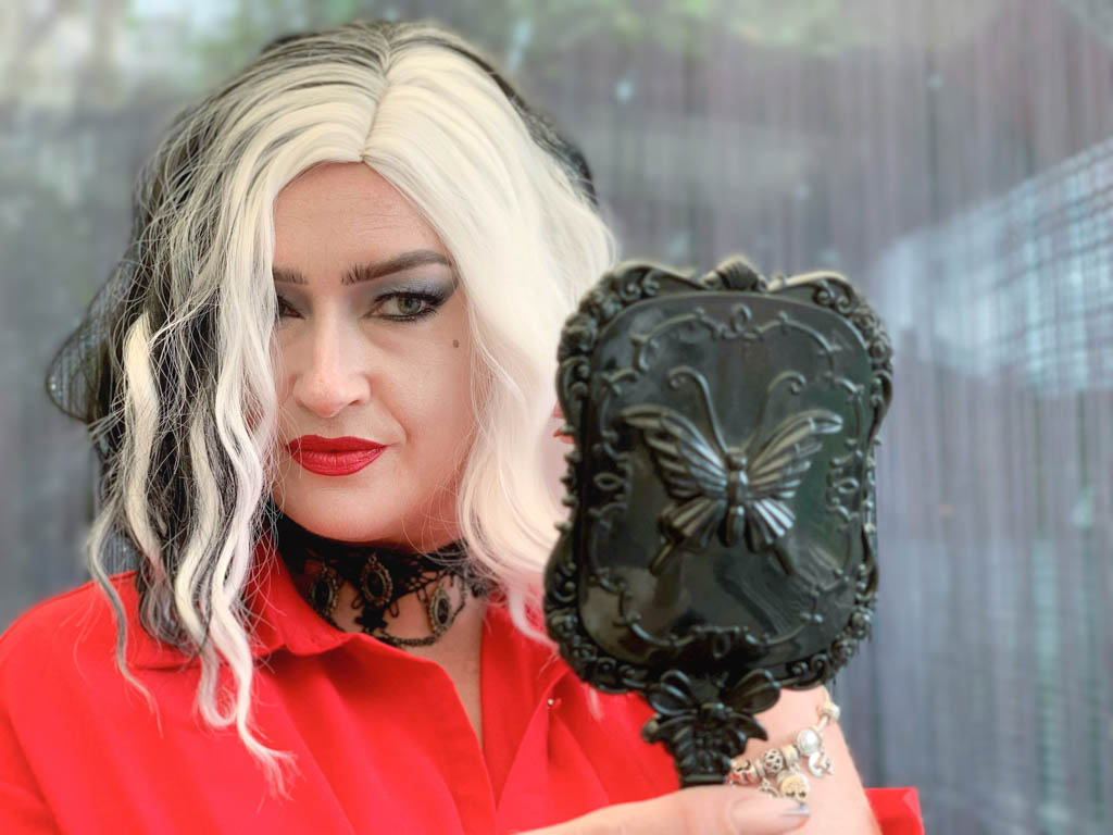 Mon make up Cruella pour Halloween